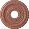 Ekena Millwork Cole PVC Medallion (Canopies up to 4 1/4"), 13"OD x 3 1/2"ID x 3/4"P, Metallic Champagne Pink CMP13COFCP - alternate 1